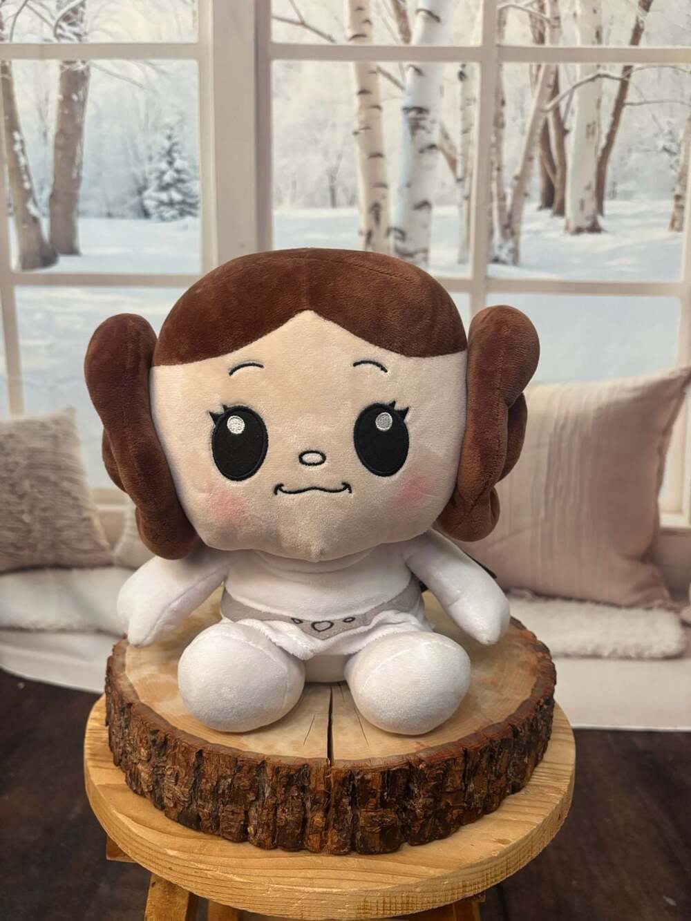 Mattel Star Wars Princess Leia 9 Inch Plush Toy NWT